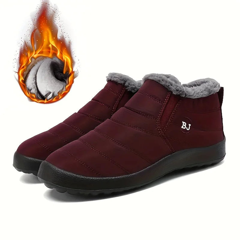 Scarpe Donna Impermeabili – Antiscivolo e Calde, Perfette per la Neve e Trekking Leggero