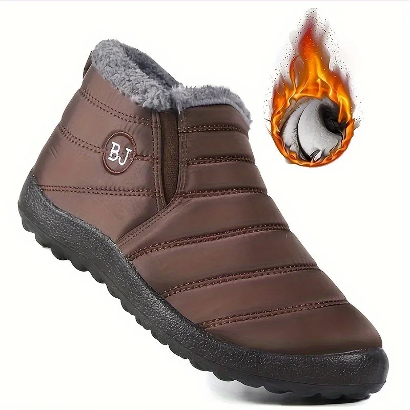 Scarpe Donna Impermeabili – Antiscivolo e Calde, Perfette per la Neve e Trekking Leggero