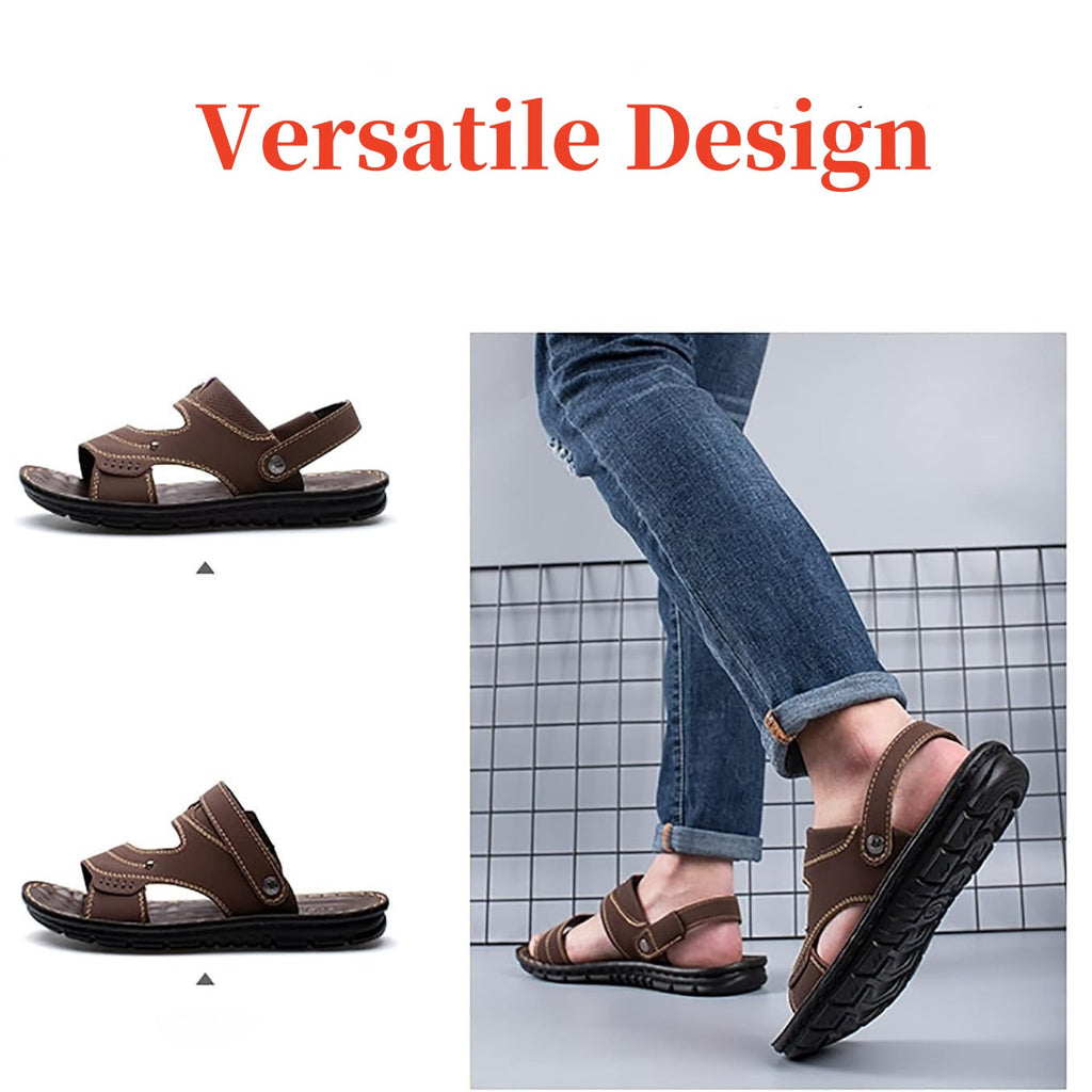 Atmungsaktive Sommersandalen für Herren mit verstellbarem Riemen
