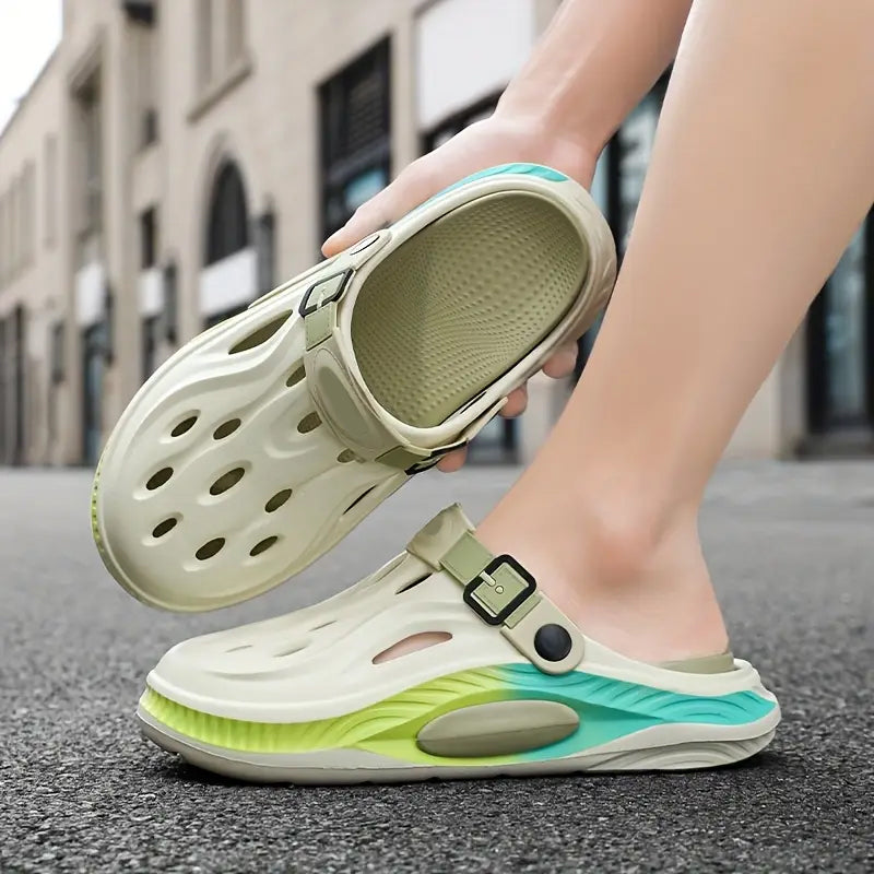 🔥Damen/Herren Sommer Sandalen mit dicken Sohlen, rutschfest