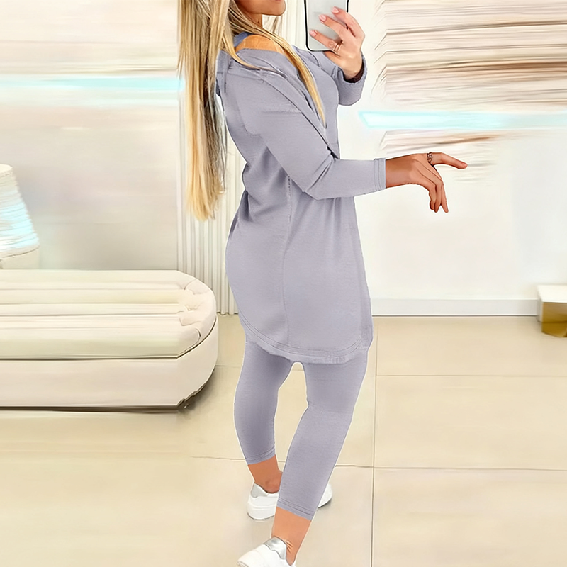 💜 LETZTER TAG DER AKTION – 50 % RABATT 💜Damen lässiges und stilvolles 3-teiliges Set