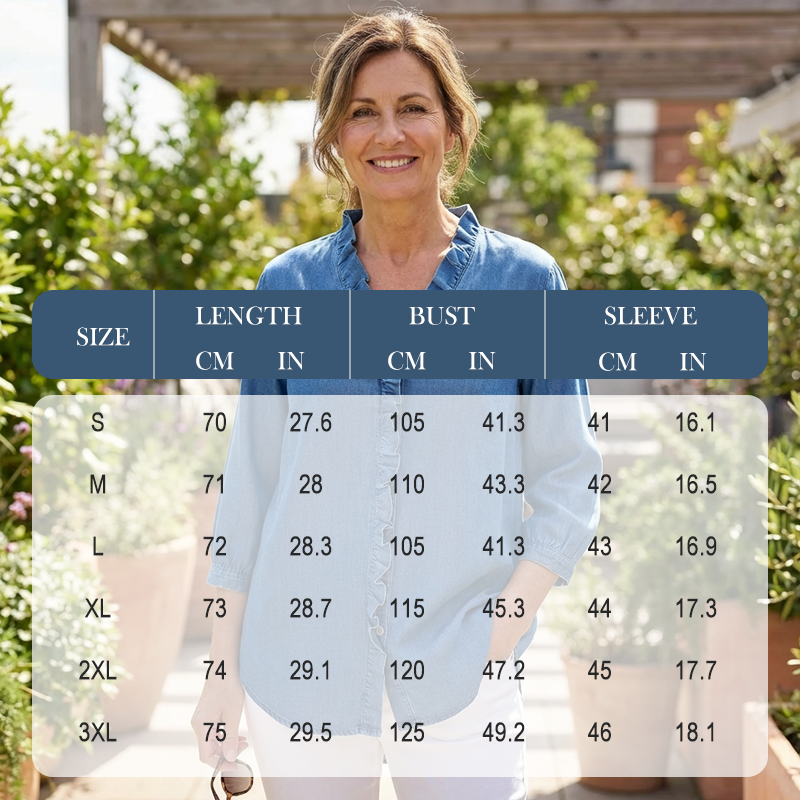 🌞Frühlingserwachen: 50% Rabatt!👕 Damen Freizeitbluse mit Rüschen-V-Ausschnitt & High-Low-Saum: Weich, atmungsaktiv & vielseitig für jeden Anlass