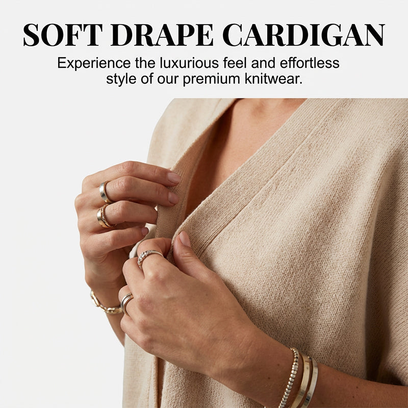 🌞Frühlingserwachen: 50% Rabatt!🦋Damen Leichte Kurzarm Strickjacke – Fledermausärmel & V-Ausschnitt, Vielseitig für Frühling & Herbst