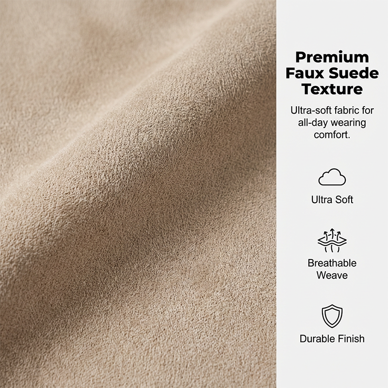 🌞Frühlingserwachen: 50% Rabatt!💎Herren-Jacke in Wildleder-Optik: Der Allrounder für Office & Freizeit